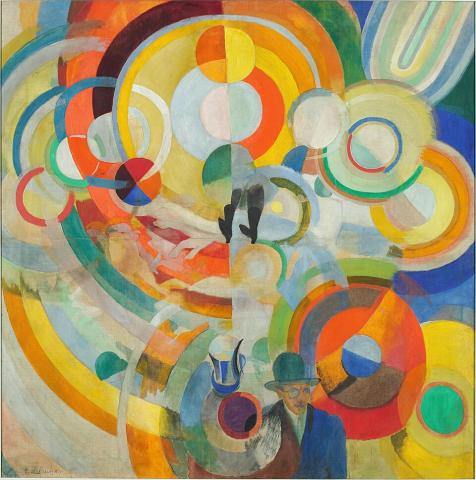 Manège de cochons, Delaunay, Centre Pompidou