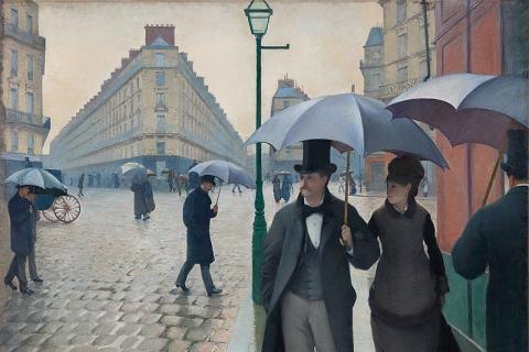 Gustave Caillebotte, Rue de Paris, 1880
